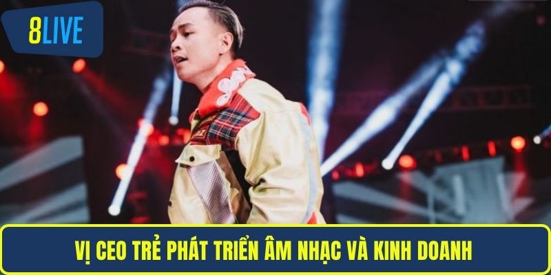 Rapper Binz Vị CEO trẻ phát triển âm nhạc và kinh doanh